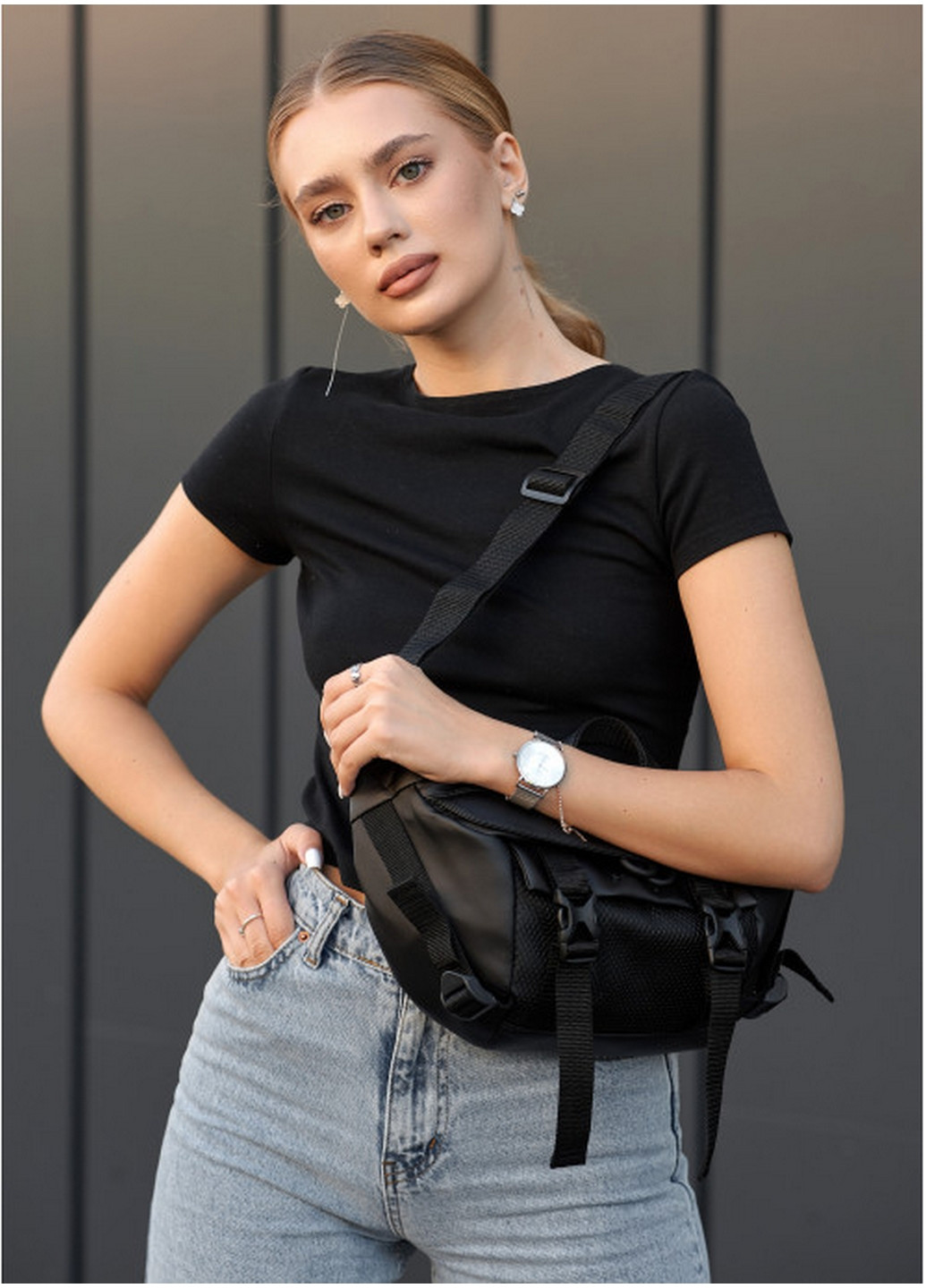 Жіноча сумка 38х21 см Sambag (275074621)