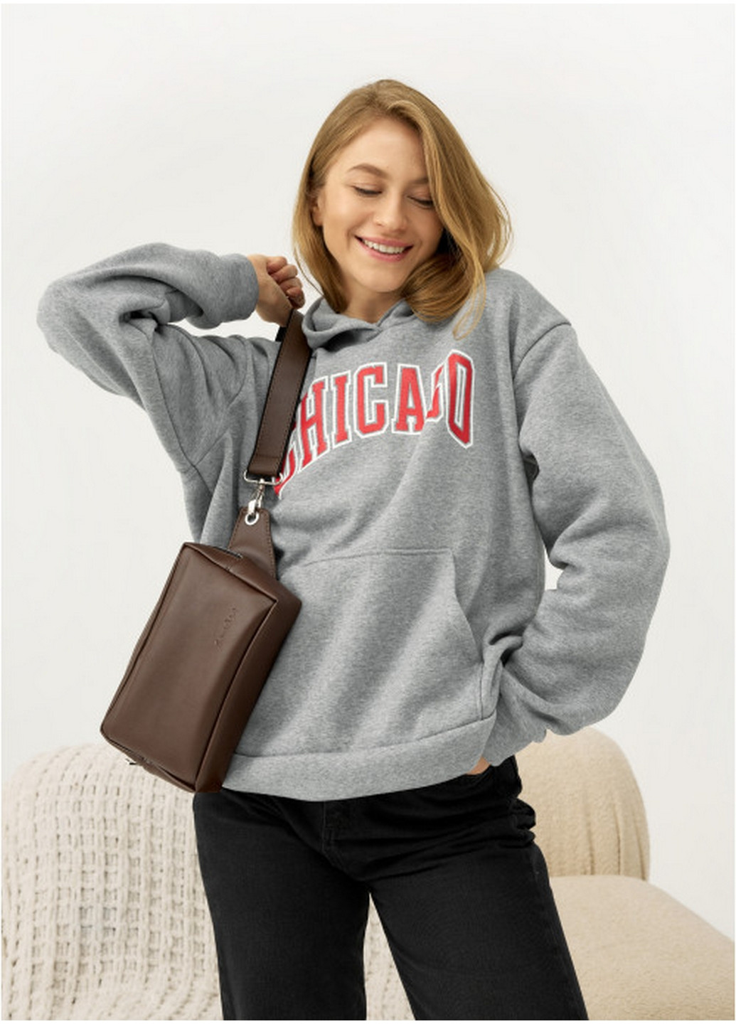 Жіноча сумка 24х16х6 см Sambag (275074603)