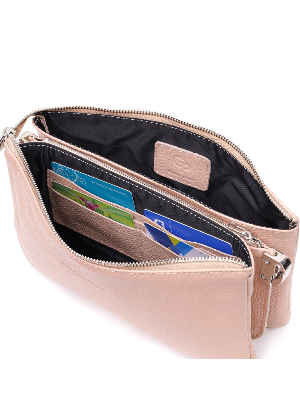 Женская кожаная сумка 26х15,5х3 см Grande Pelle (275072839)