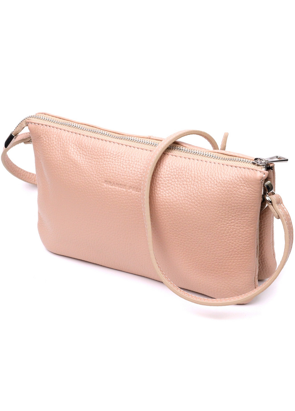 Женская кожаная сумка 26х15,5х3 см Grande Pelle (275072839)