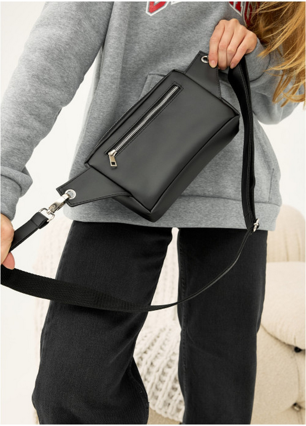 Жіноча сумка 24х16х6 см Sambag (275074608)