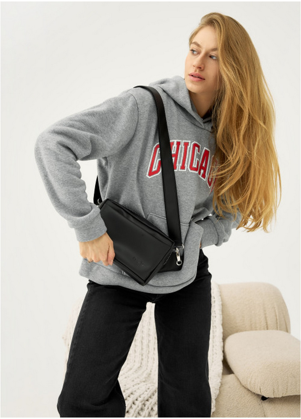 Жіноча сумка 24х16х6 см Sambag (275074608)