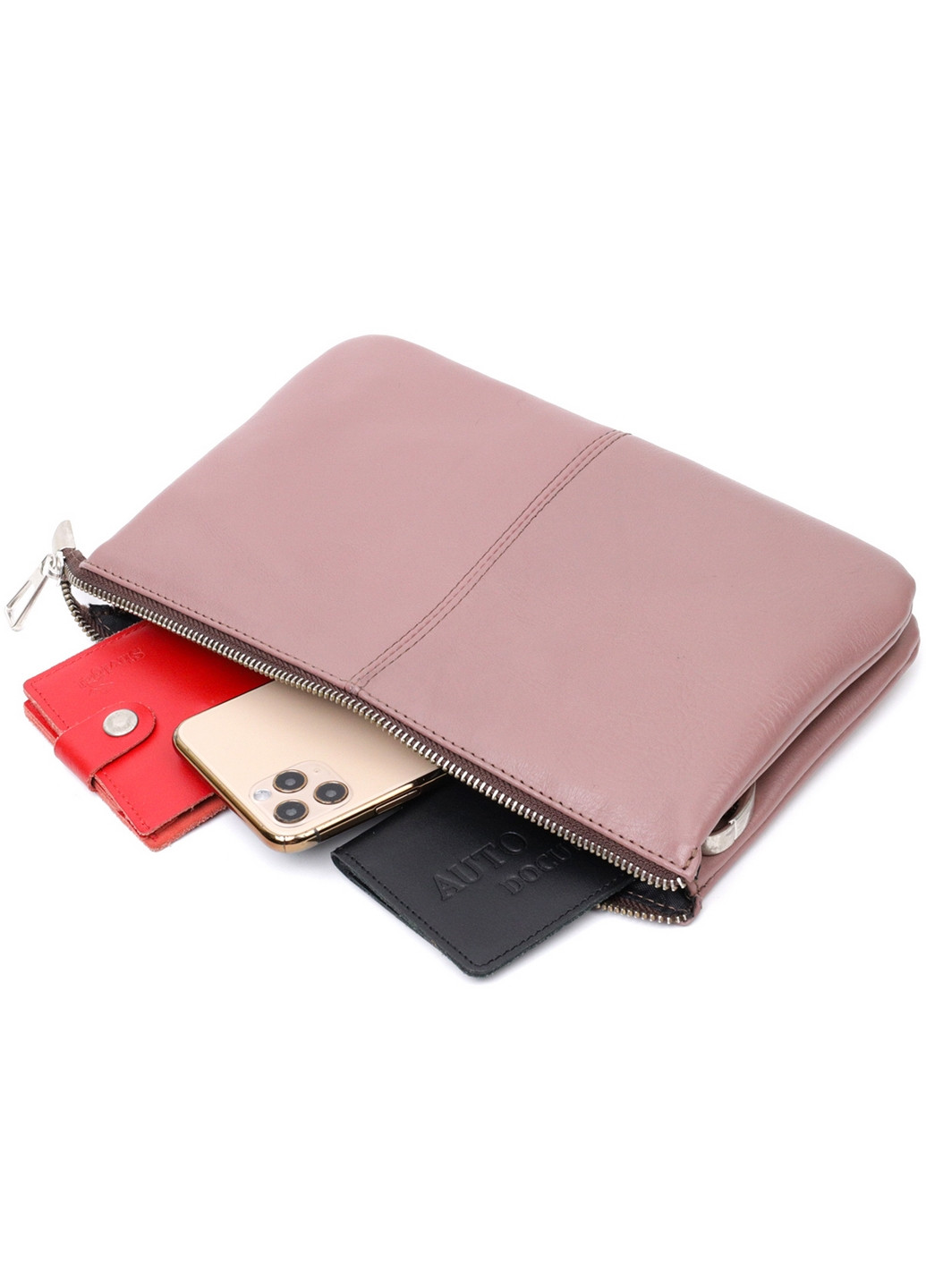 Жіноча шкіряна сумка 26х15,5х3 см Grande Pelle (275074845)