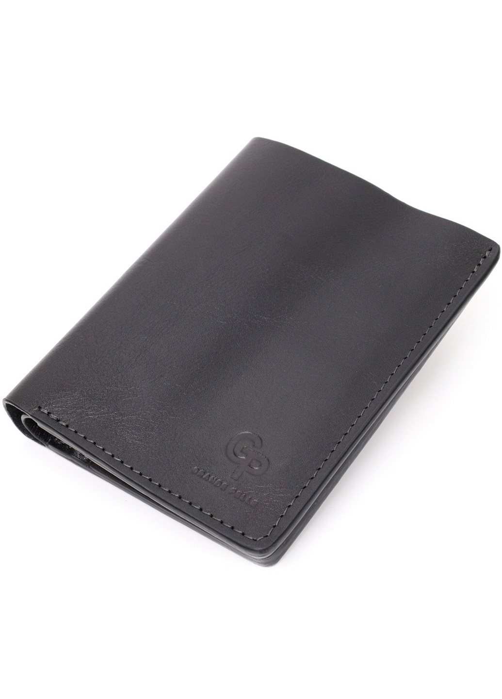 Мужской кожаный кошелек 12х14,5х1 см Grande Pelle (275072822)
