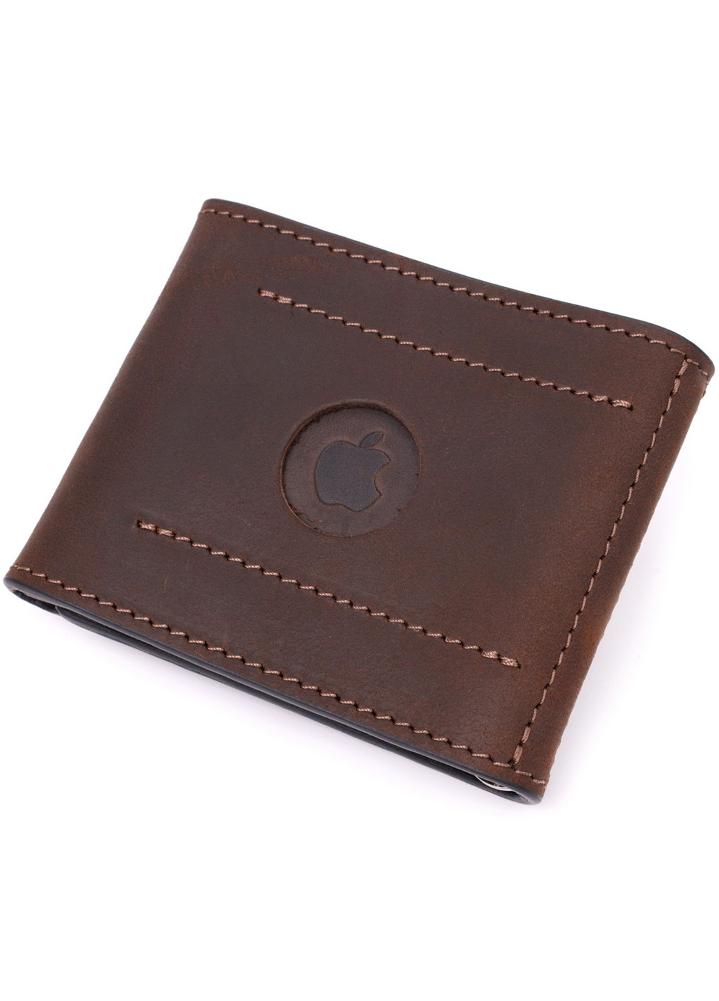 Чоловічий шкіряний гаманець 10х8х0,5 см Grande Pelle (275073841)