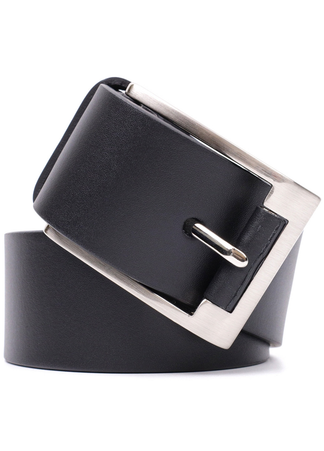 Чоловічий шкіряний ремінь 3,8х120 см Grande Pelle (275073822)