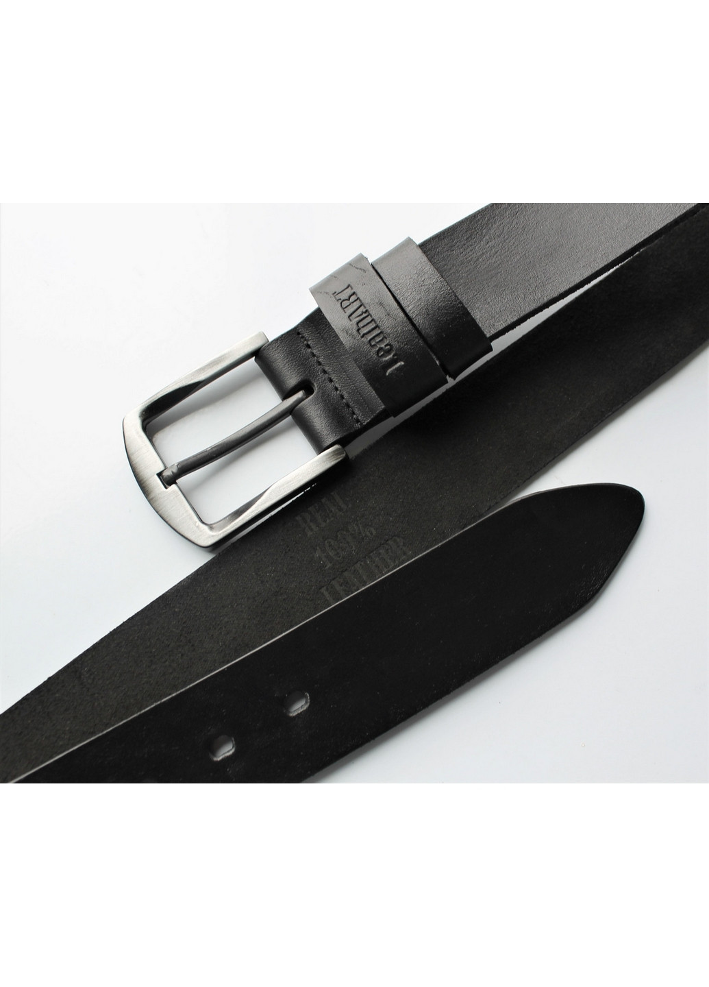 Чоловічий шкіряний ремінь 110-135 см LeathART (275074061)