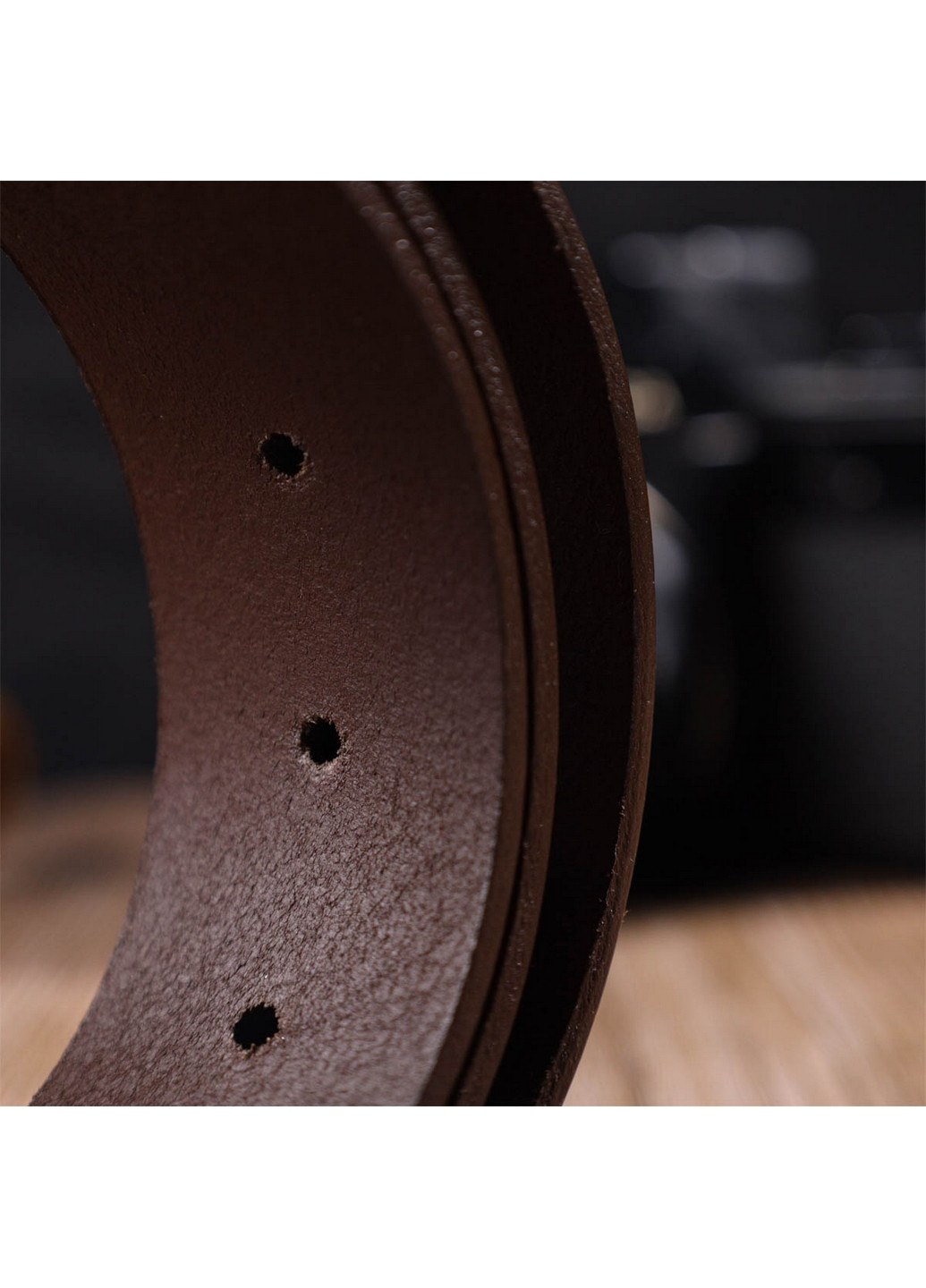 Мужской кожаный ремень 3,7х110 см Bond (275073333)