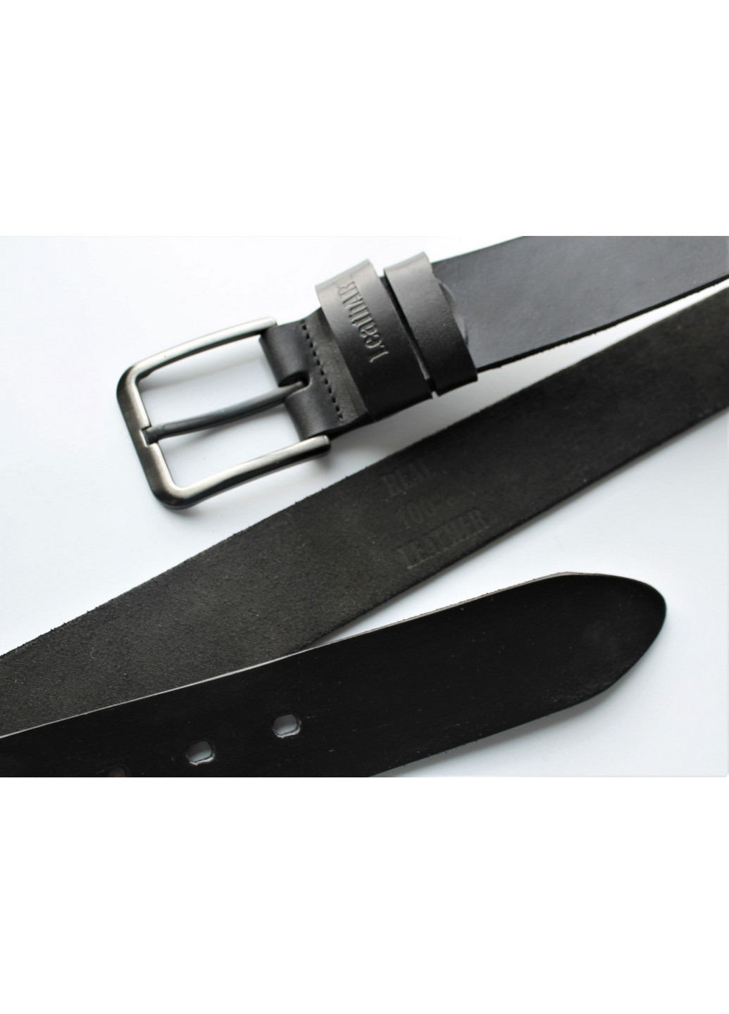 Мужской кожаный ремень 110-135 см LeathART (275075080)