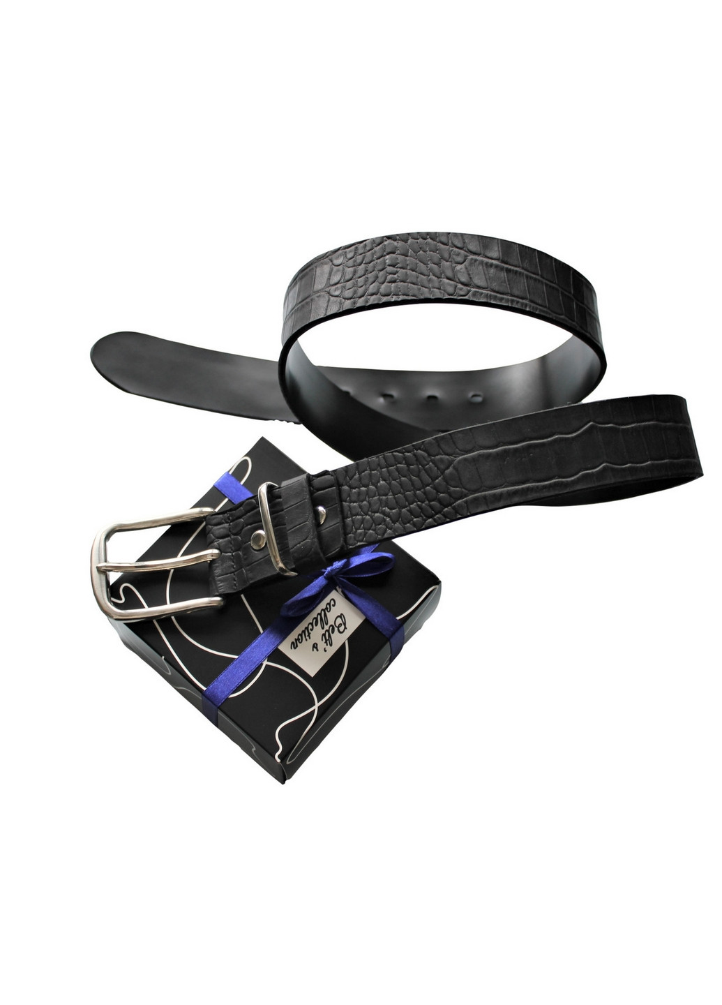 Чоловічий шкіряний ремінь 110-130 см LeathART (275074063)