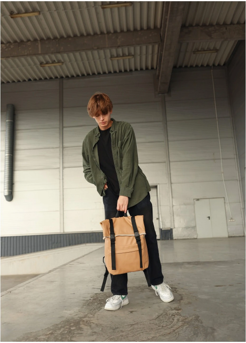Чоловічий рюкзак 41х30х16 см Sambag (275074639)