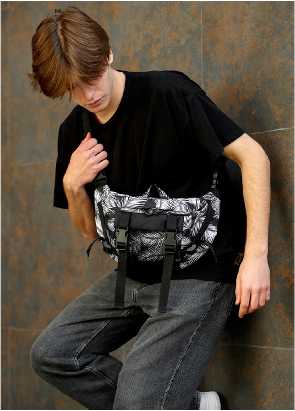 Чоловіча сумка 38х21 см Sambag (275074625)