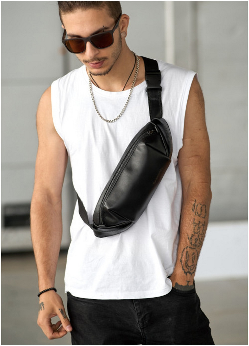 Чоловіча сумка 36х14х4хх см Sambag (275074592)