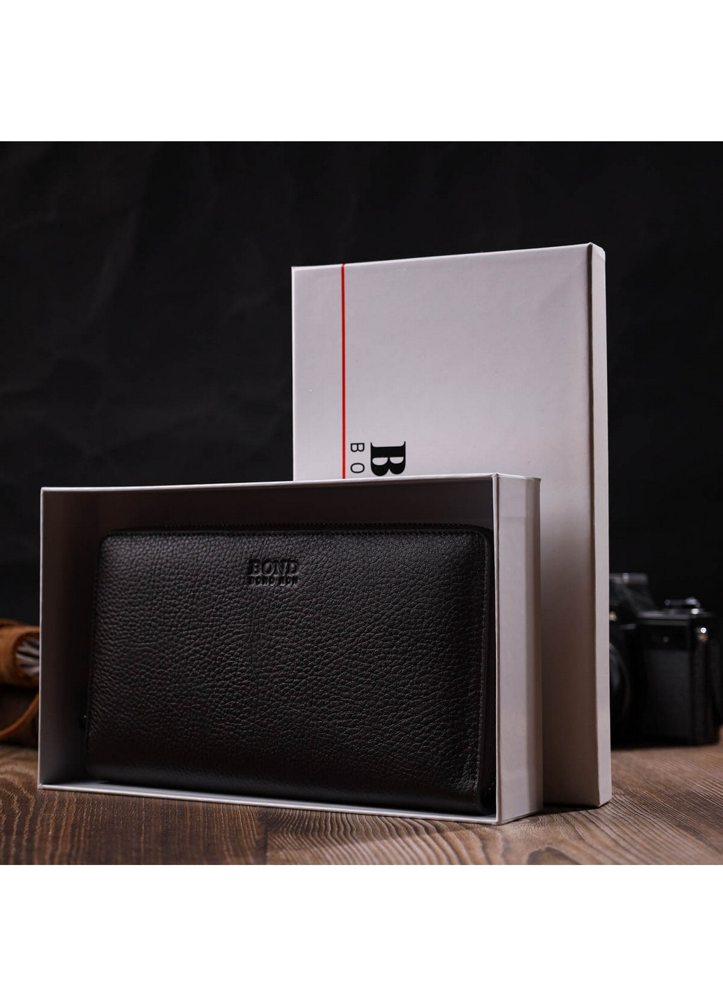 Чоловіча шкіряна сумка 21х11,5х2 см Bond (275072330)