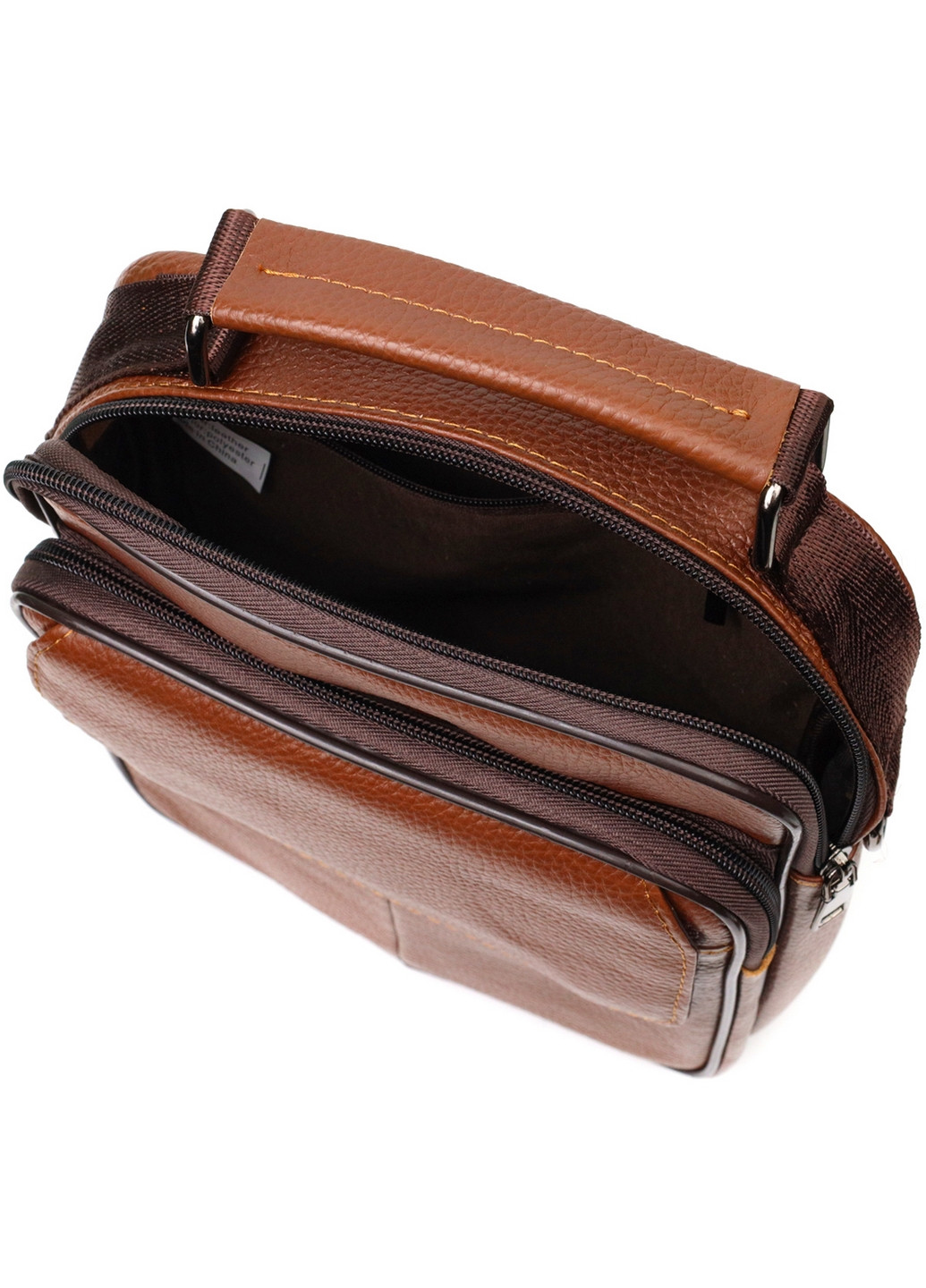 Чоловіча шкіряна сумка 19х25х6,5 см Vintage (275072386)