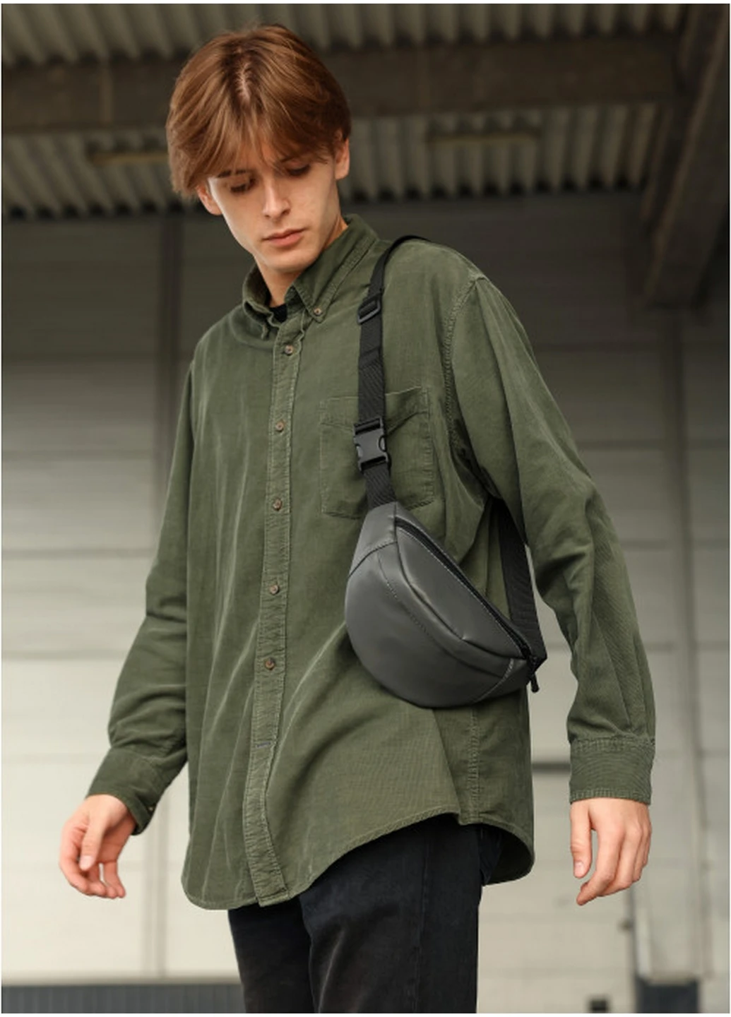 Чоловіча сумка 24х15х8 см Sambag (275074644)