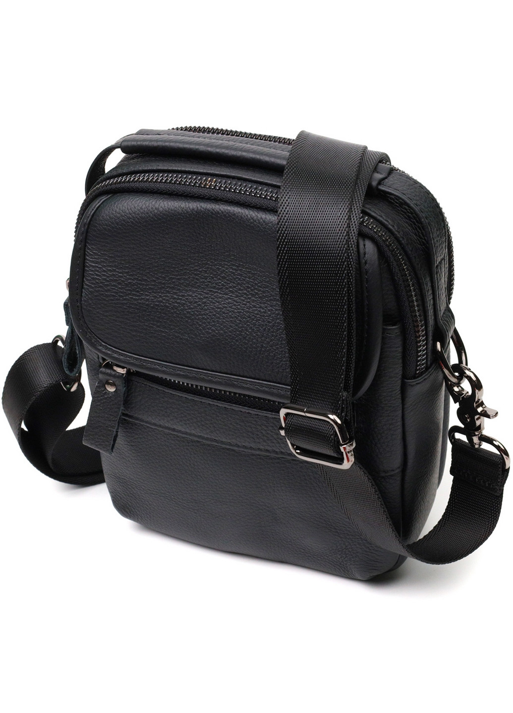 Чоловіча шкіряна сумка 17х21х7 см Vintage (275073370)