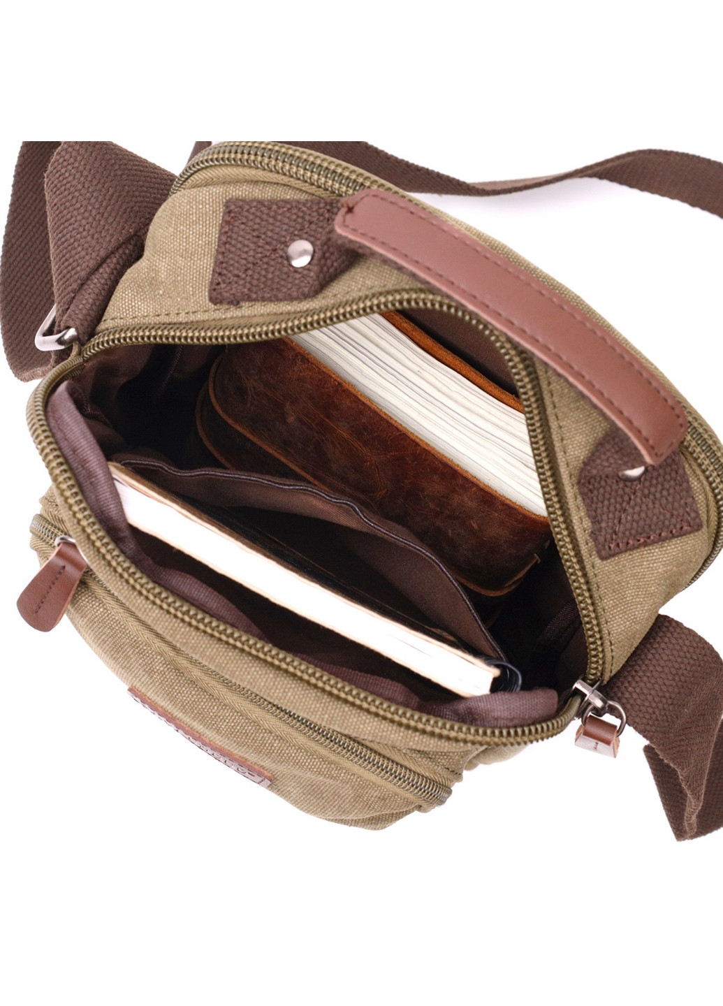 Чоловіча сумка 22х27х8 см Vintage (275074375)