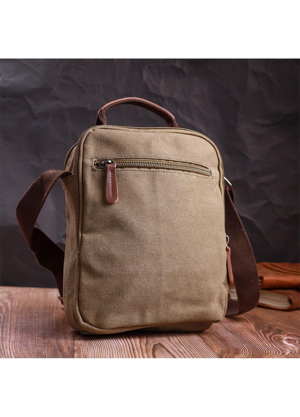 Чоловіча сумка 22х27х8 см Vintage (275074375)