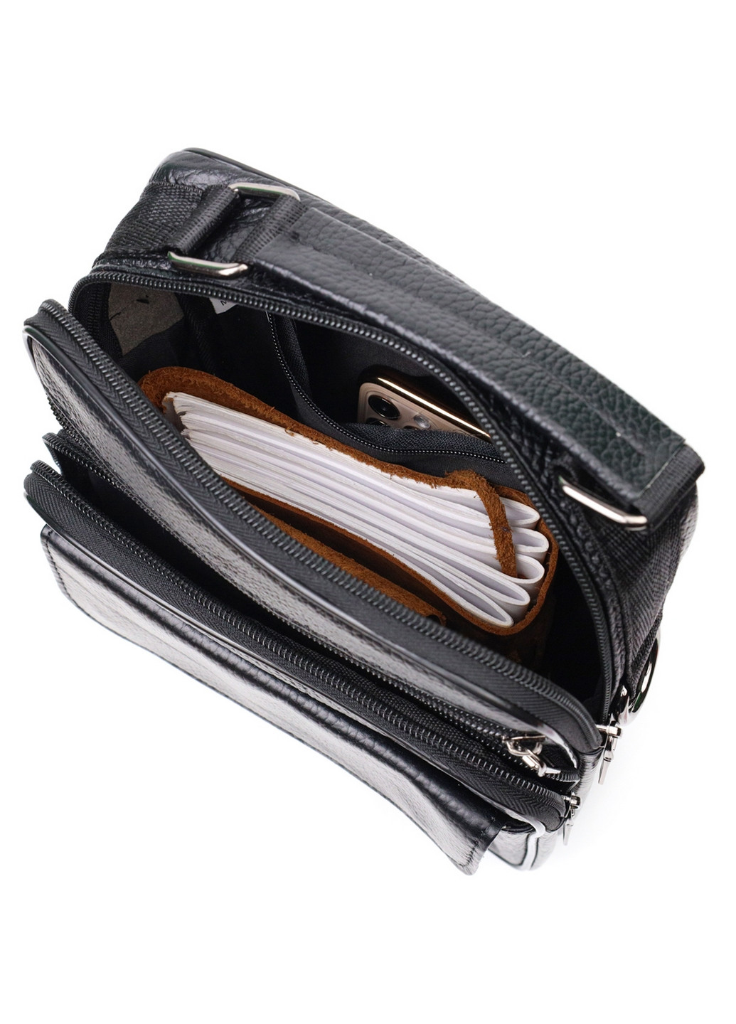 Чоловіча шкіряна сумка 19,5х24х4,5 см Vintage (275072391)