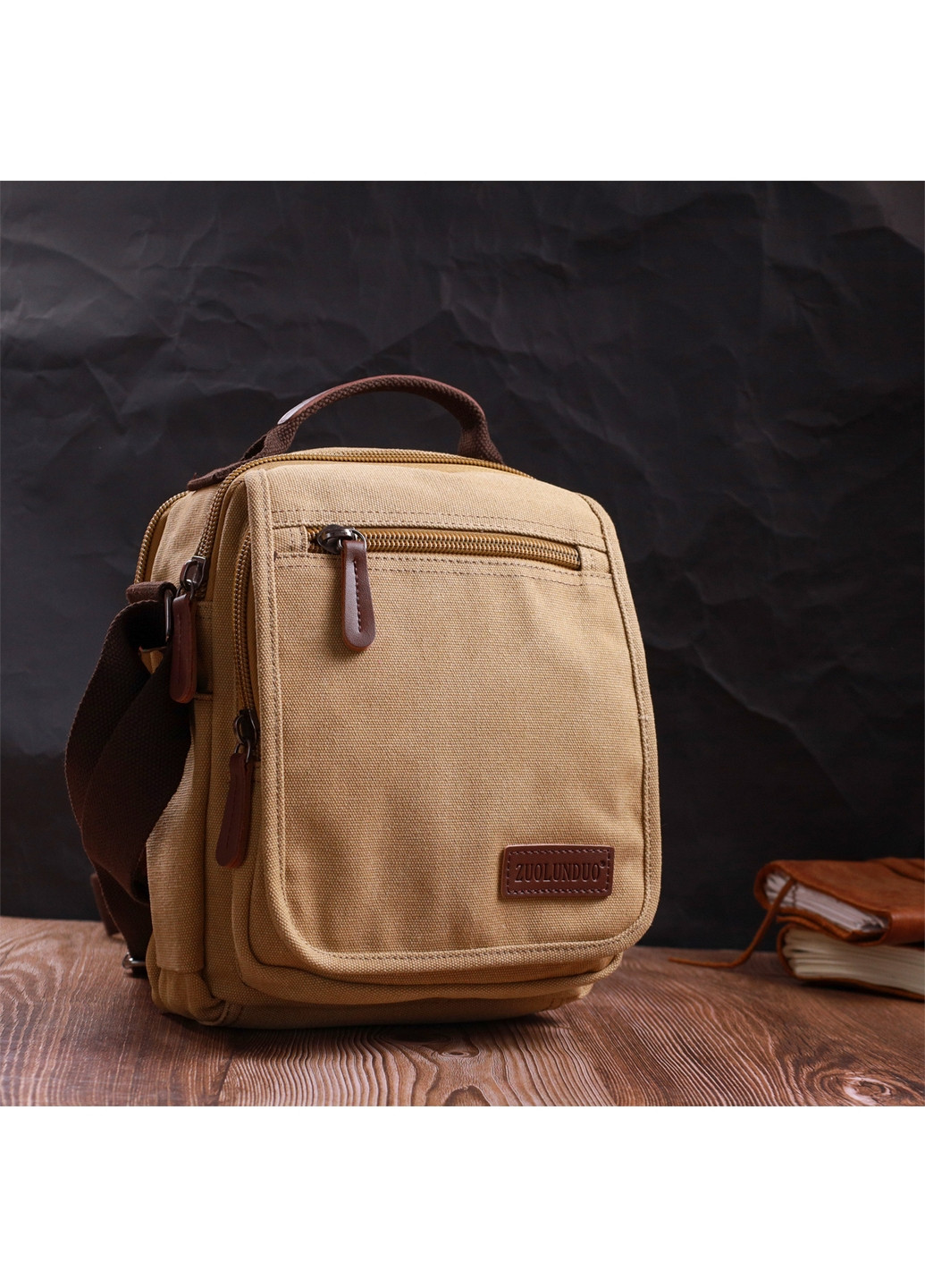 Чоловіча сумка 21х24,5х10 см Vintage (275072403)