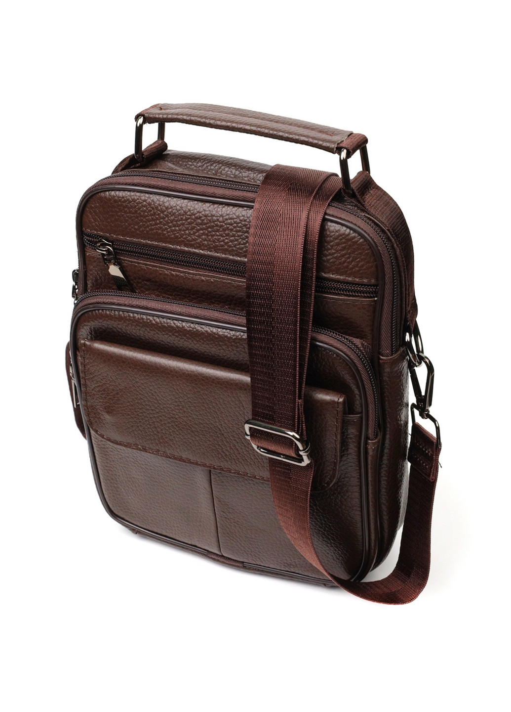 Чоловіча шкіряна сумка 19,5х24х4,5 см Vintage (275074439)