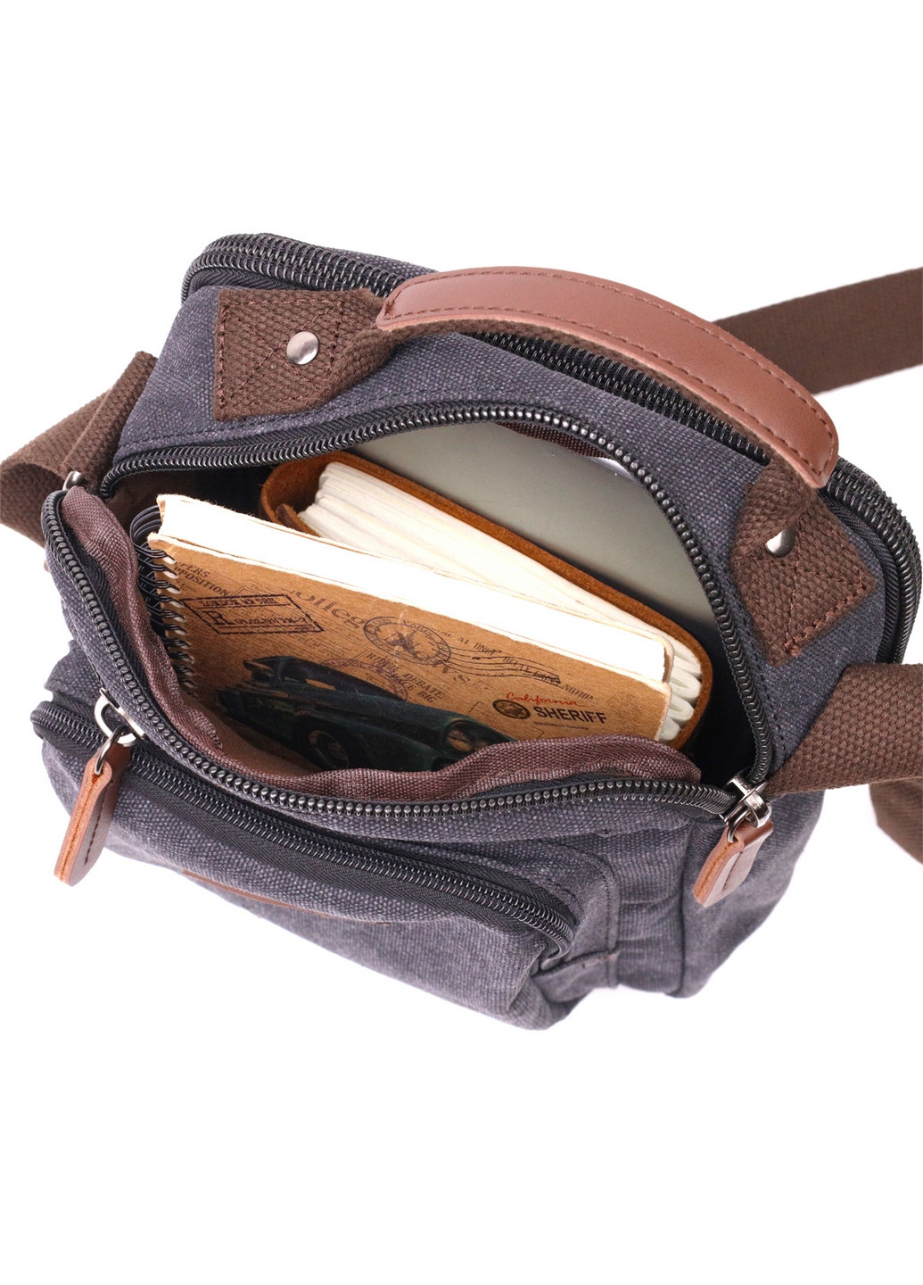 Чоловіча сумка 22х27х8 см Vintage (275072369)