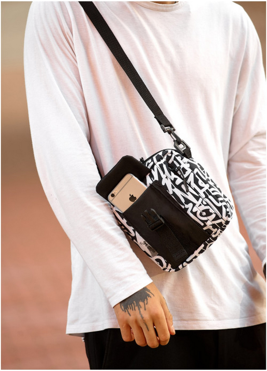 Чоловіча сумка 17х17х6 см Sambag (275074599)