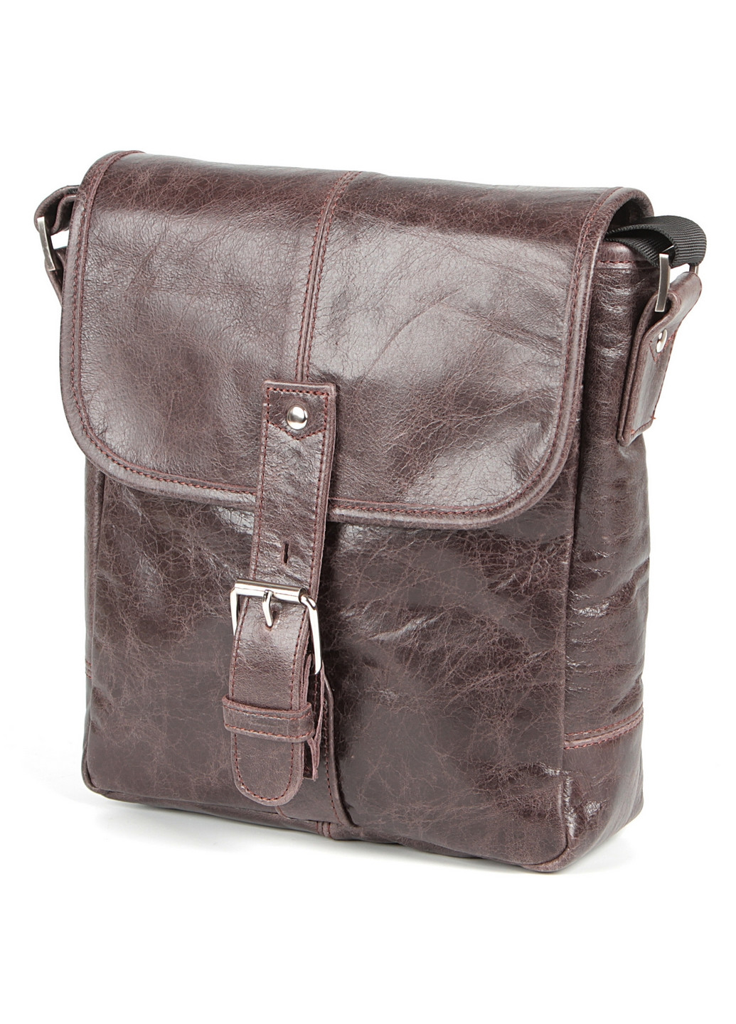 Чоловіча шкіряна сумка 22х23х7 см Shvigel (275074953)