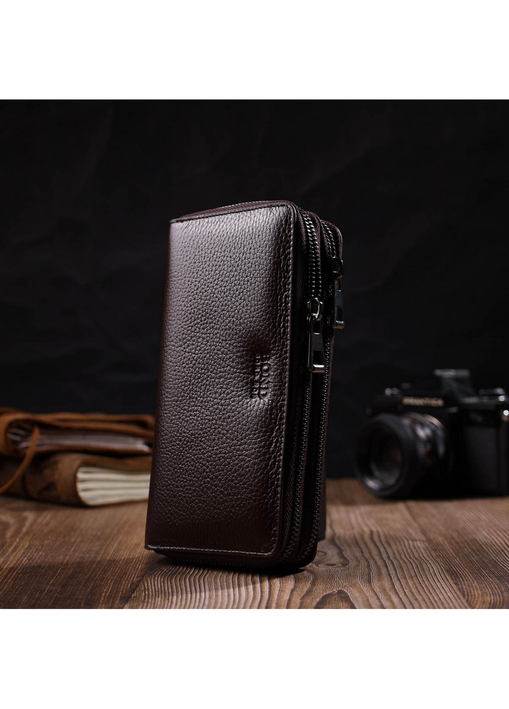 Мужская кожаная сумка 19,5х10х4 см Bond (275073335)