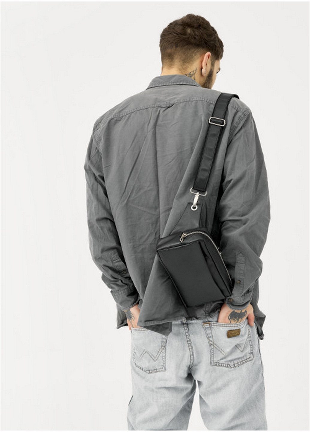 Чоловіча сумка 24х16х6 см Sambag (275073850)