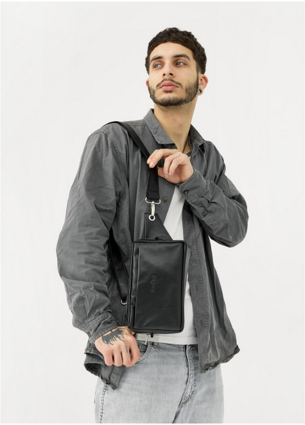 Чоловіча сумка 24х16х6 см Sambag (275073850)