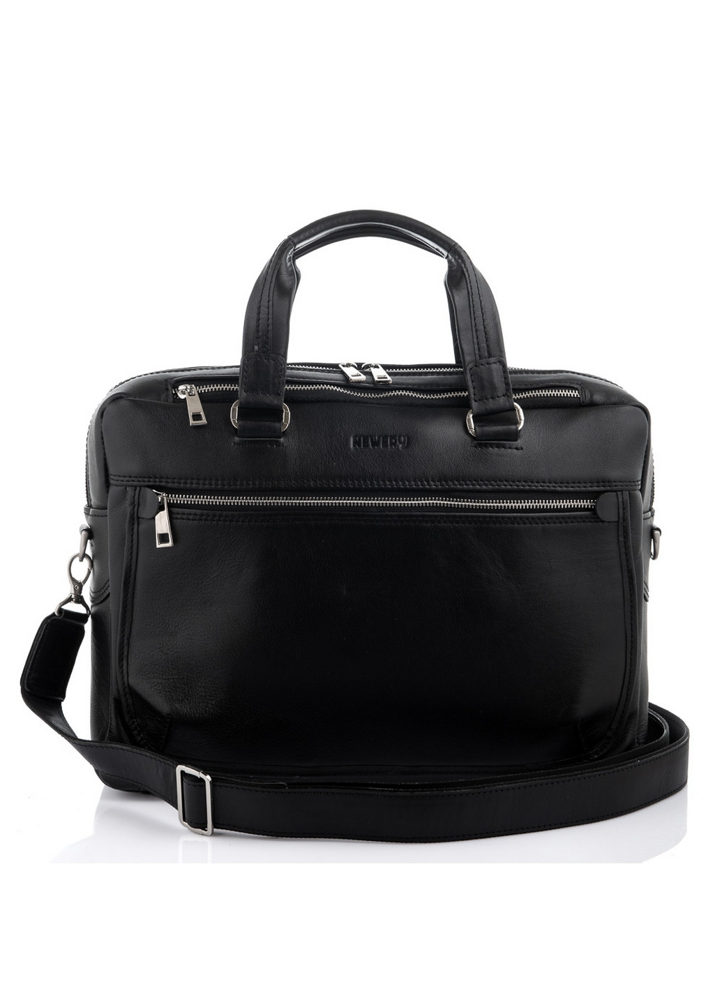 Чоловіча шкіряна сумка 40х30х9 см Newery (275075143)