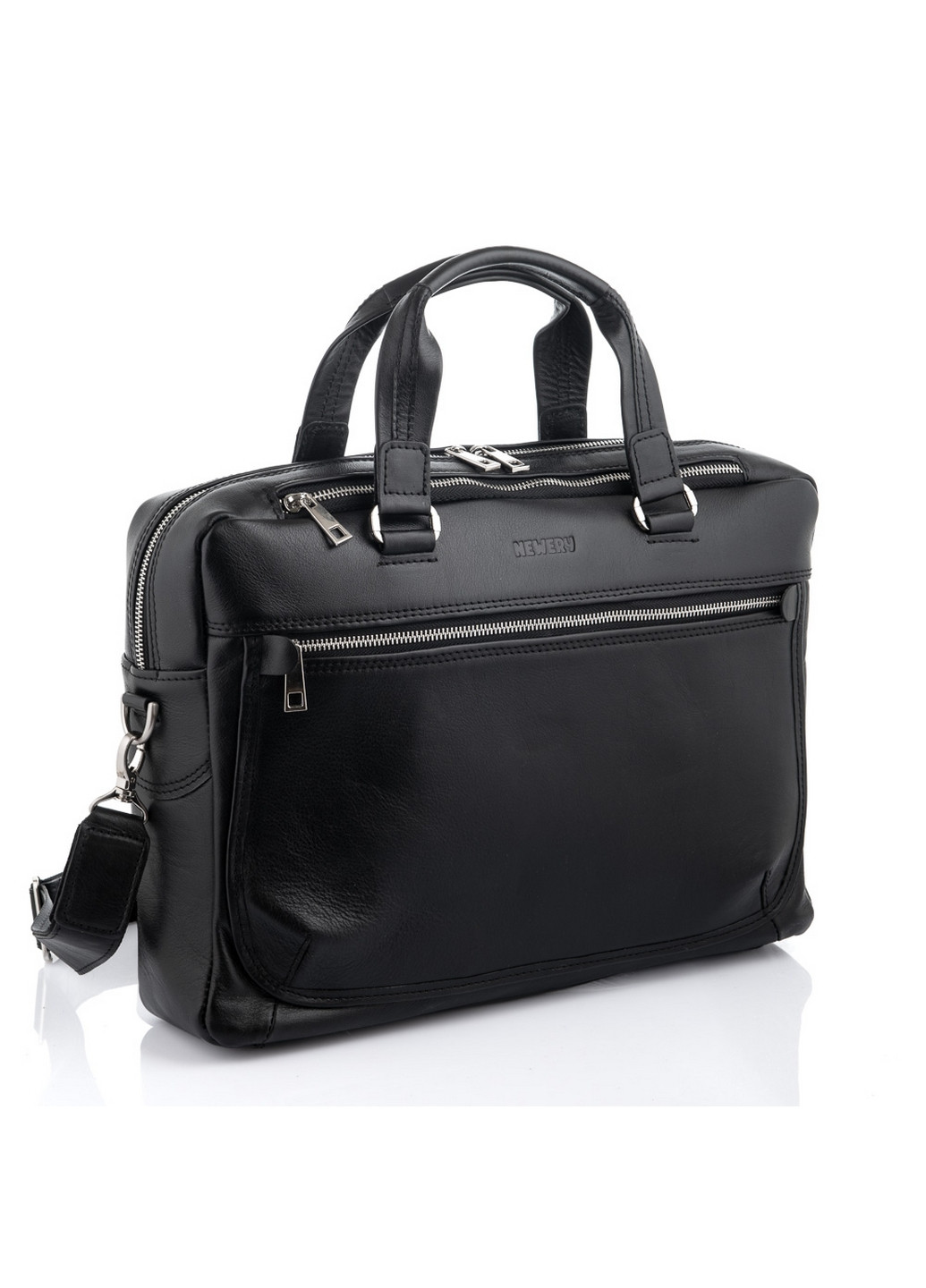 Чоловіча шкіряна сумка 40х30х9 см Newery (275075143)