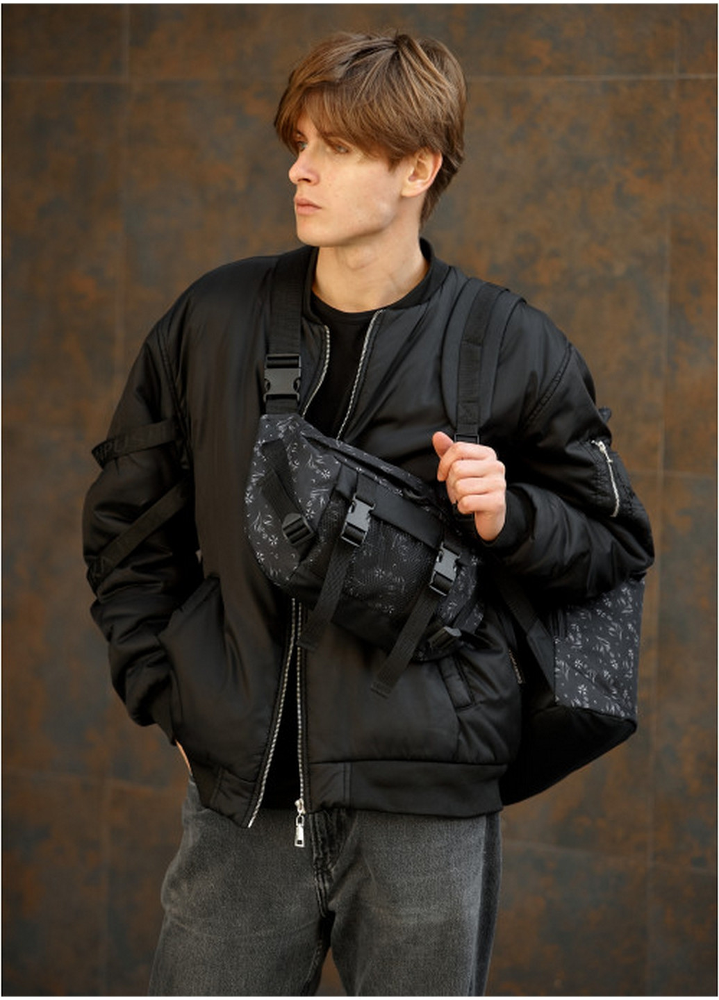 Чоловіча сумка 38х21 см Sambag (275074600)