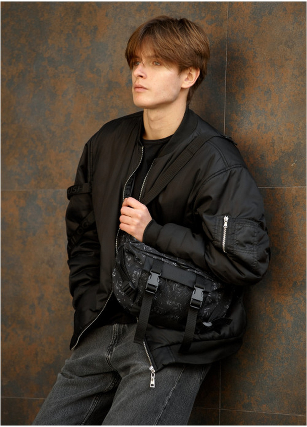 Чоловіча сумка 38х21 см Sambag (275074600)