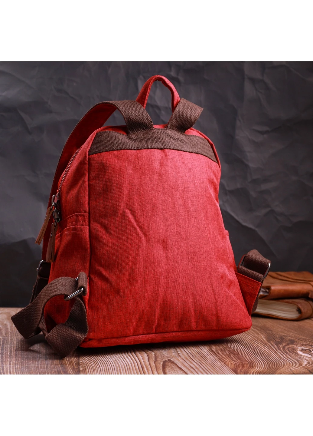 Рюкзак текстильный 25,5х27,5х14 см Vintage (275072390)