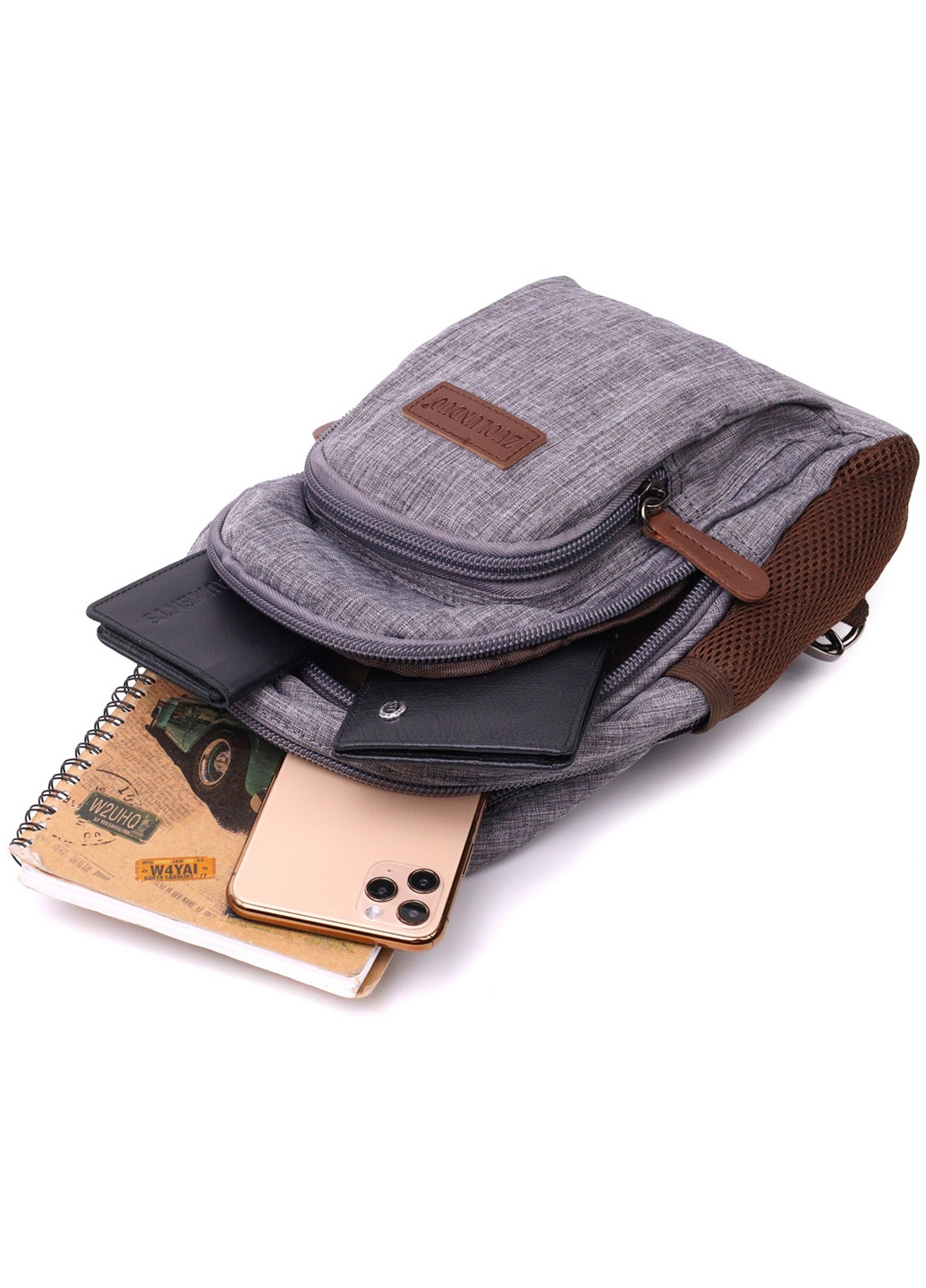 Рюкзак текстильний 19х28х10 см Vintage (275074433)