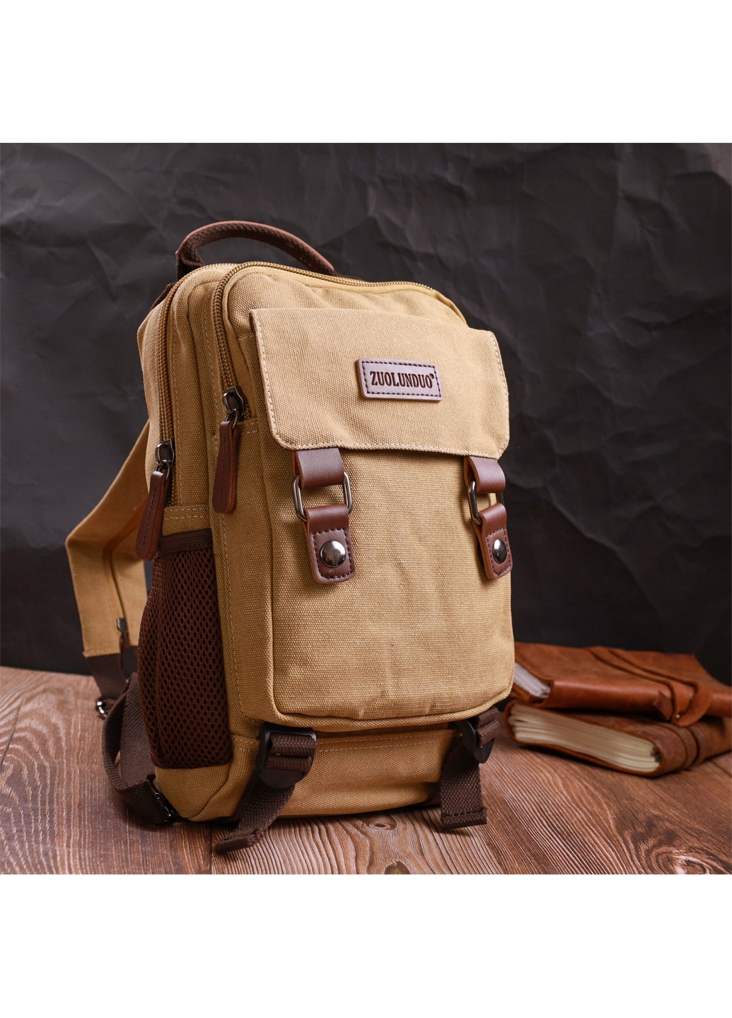 Рюкзак текстильний 21,5х34х9 см Vintage (275072370)