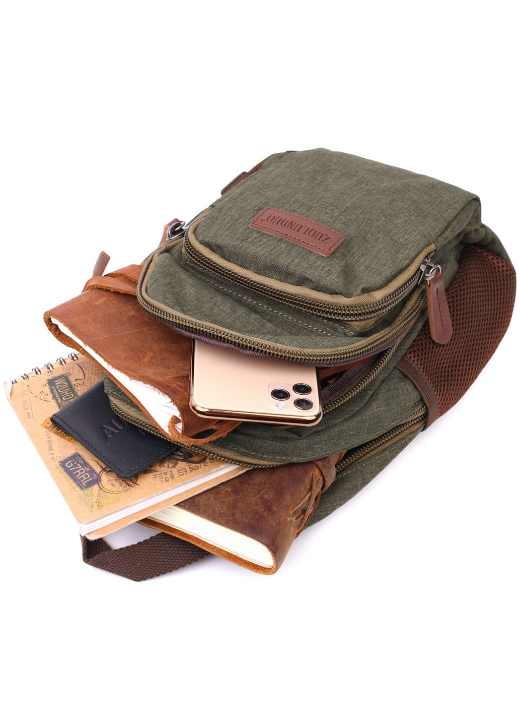 Рюкзак текстильний 19х28х10 см Vintage (275073421)