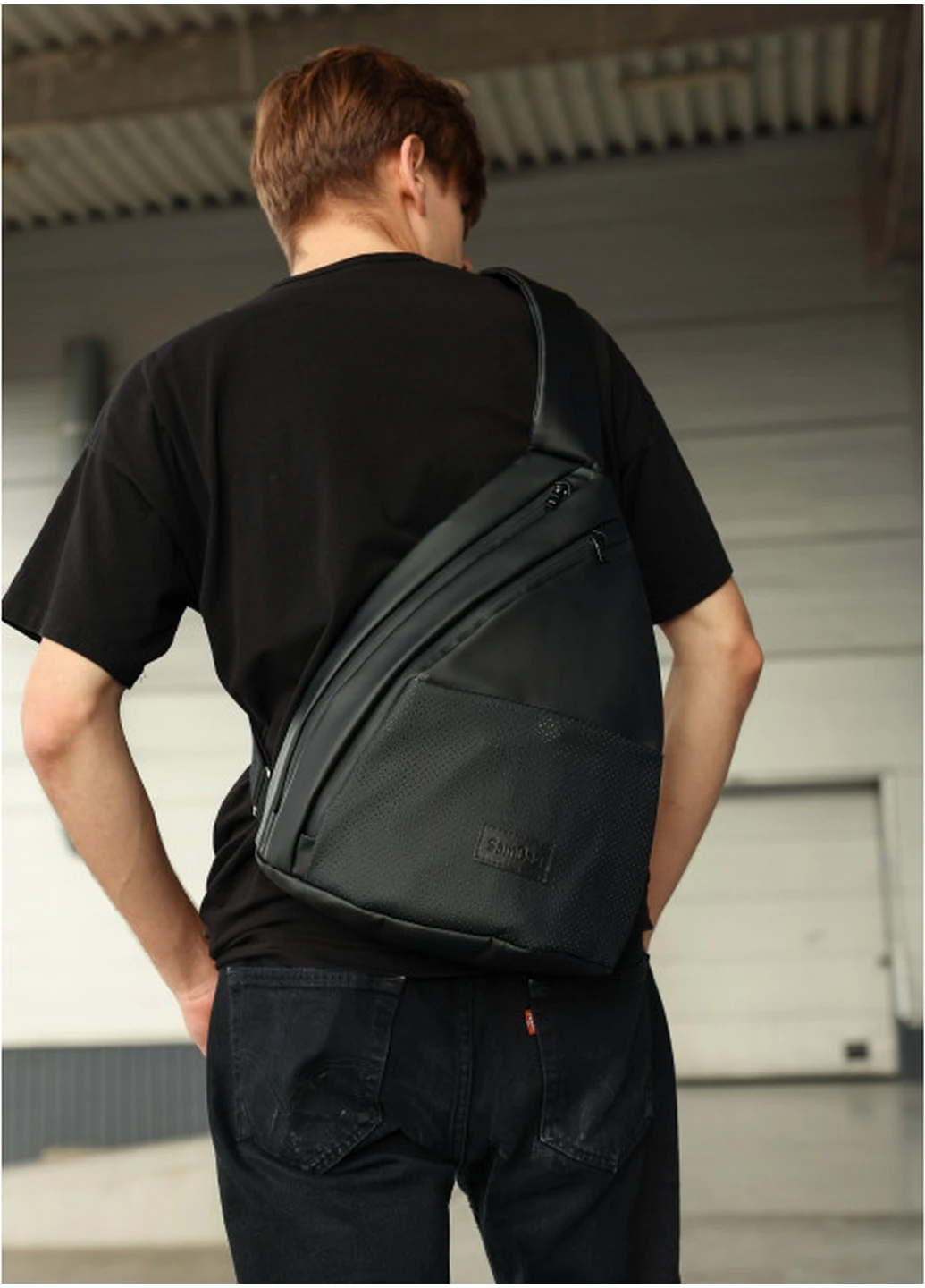 Сумка через плече 34х26х10 см Sambag (275072593)