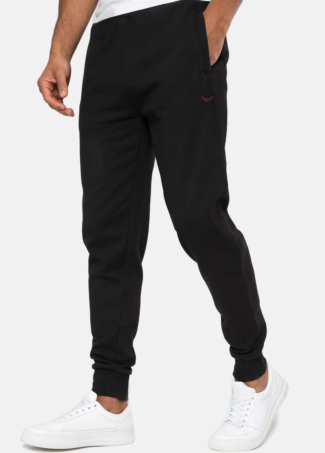 Чорний демісезонний спортивний костюм (світшот, штани) Threadbare
