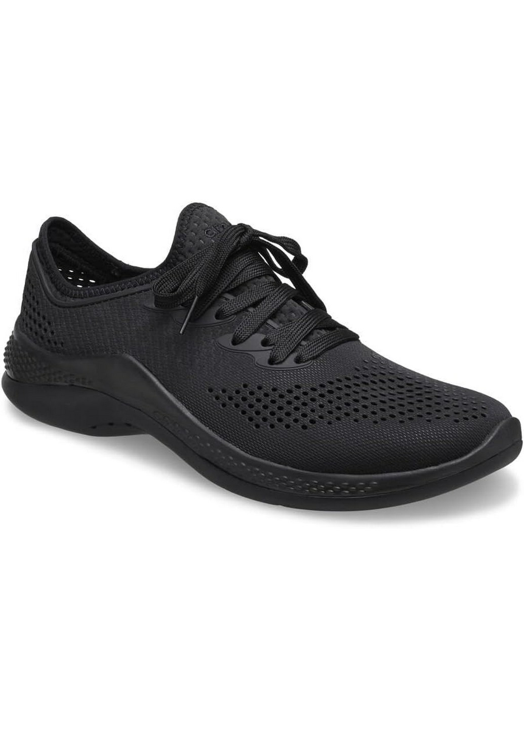 Чорні Осінні кросівки крокс Crocs LiteRide 360 Pacer Black/Black