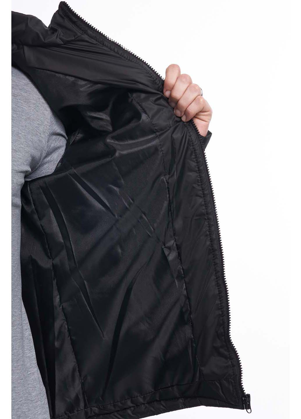 Черная демисезонная куртка Intruder