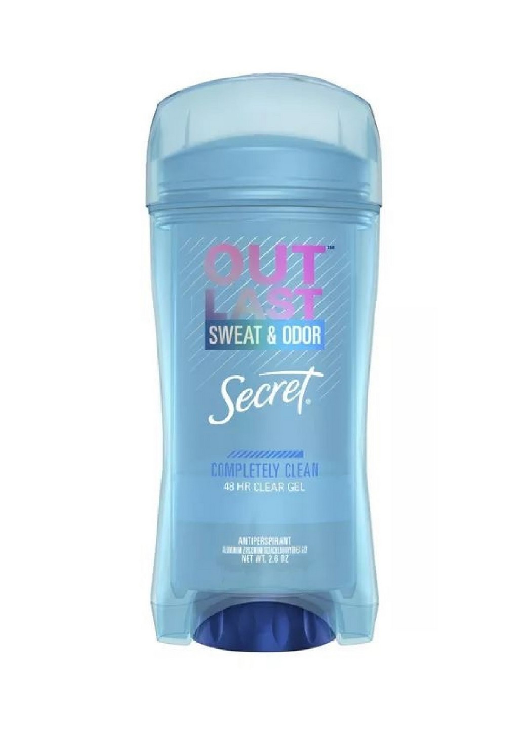 Гелевый дезодорант 48 Hour Clear гel Completely Clean 73 г Secret (275271891)