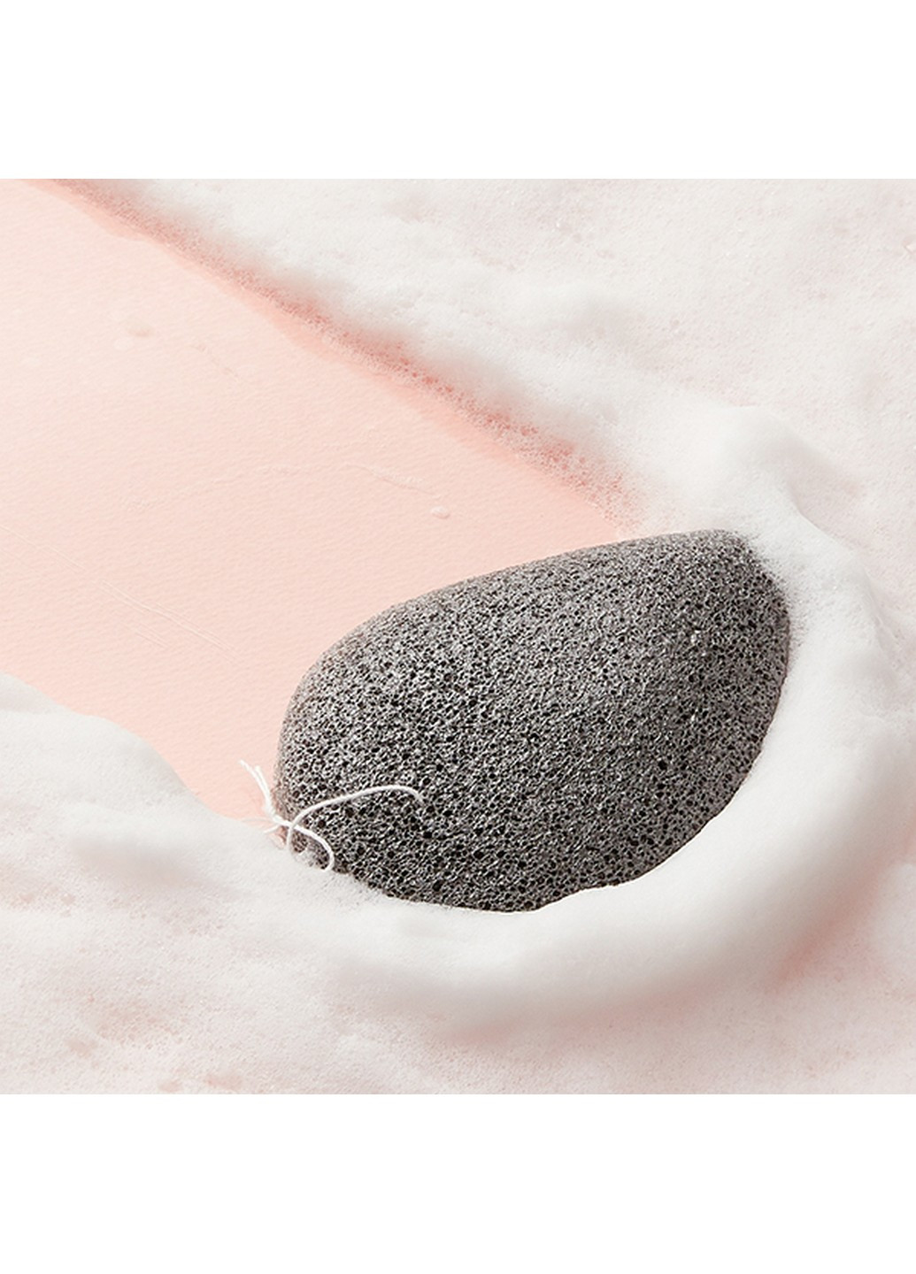 Спонж конняку з деревним вугіллям Bamboo Charcoal Konjac Sponge PURITO (275271868)