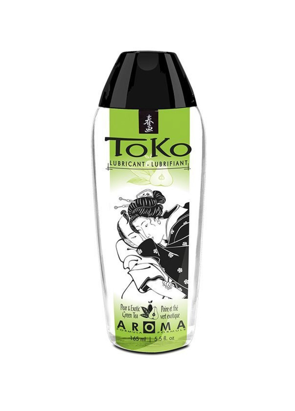 Лубрикант на водной основе Toko AROMA - Pear & Exotic Green Tea (165 мл), не содержит сахара Shunga (275332567)