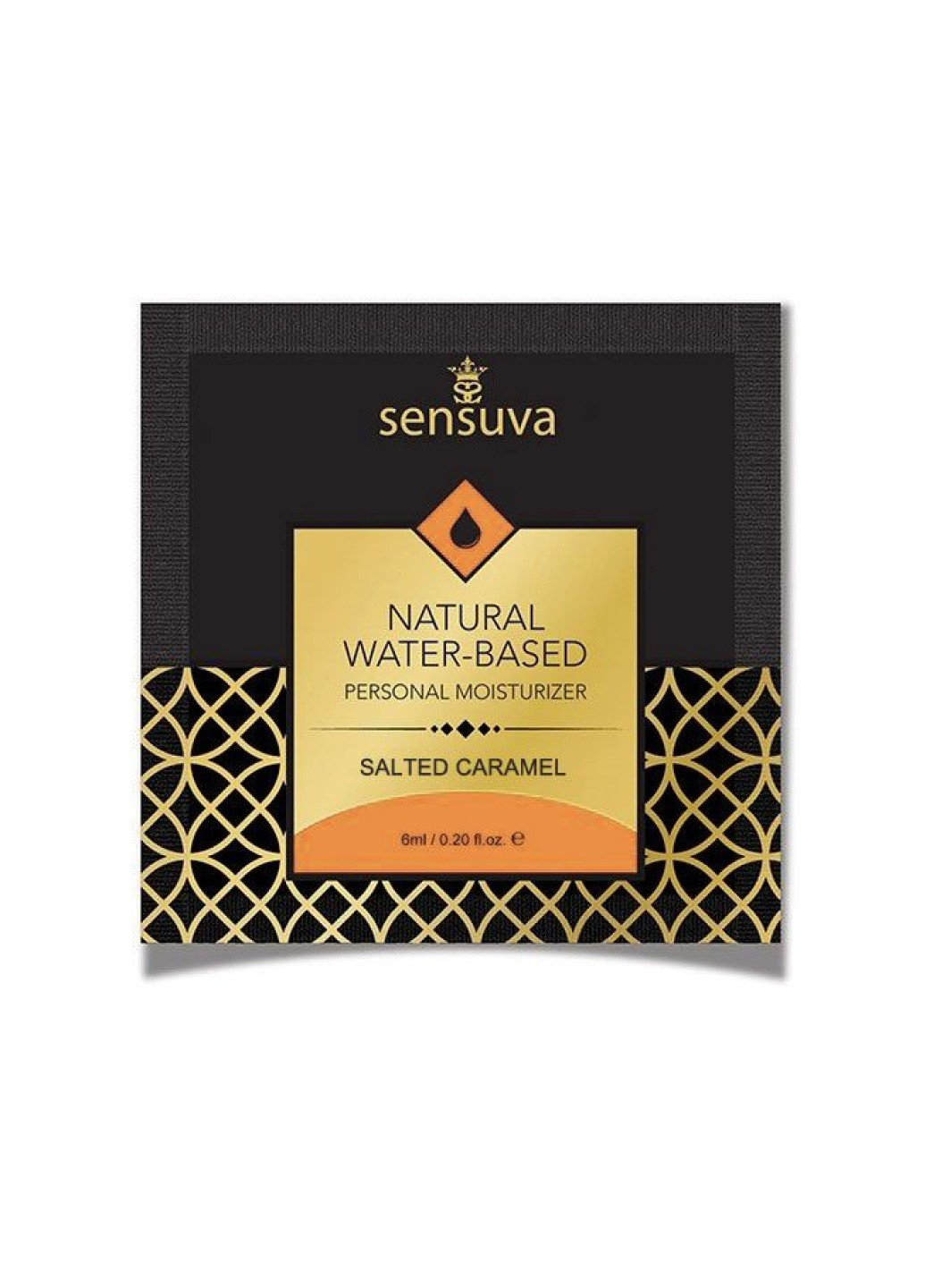 Пробник - Natural Water-Based Salted Caramel (6 мл) Sensuva (275332635)