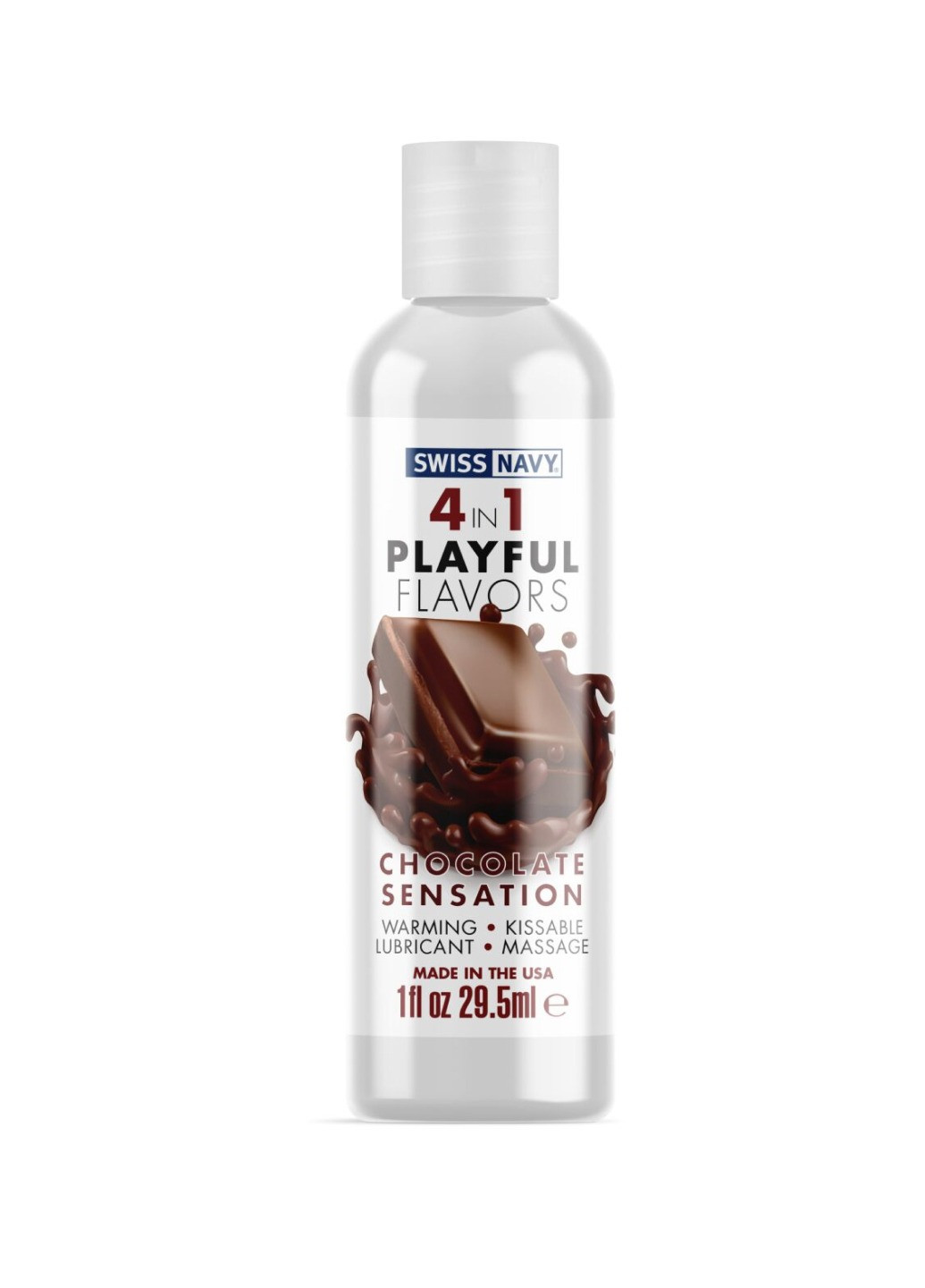 Лубрикант на водной основе 4 in 1 Chocolate Sensation 29,5 мл Swiss Navy (275332823)