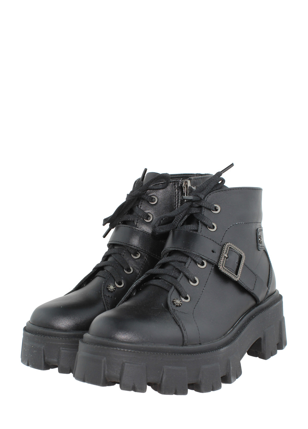 Осенние ботинки a018 черный Alvista